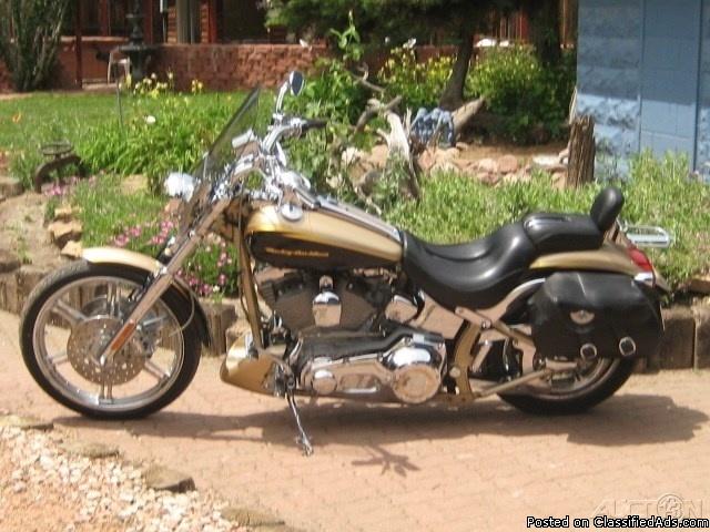 2003 Harley Davidson FXSTDSE-ANV Screamin' Eagle Softail Deuce Anniversary For...