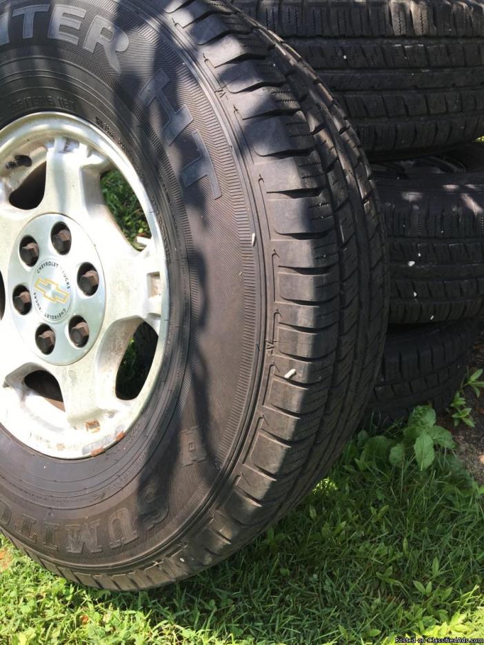 4 tires  & rims 16 inch
