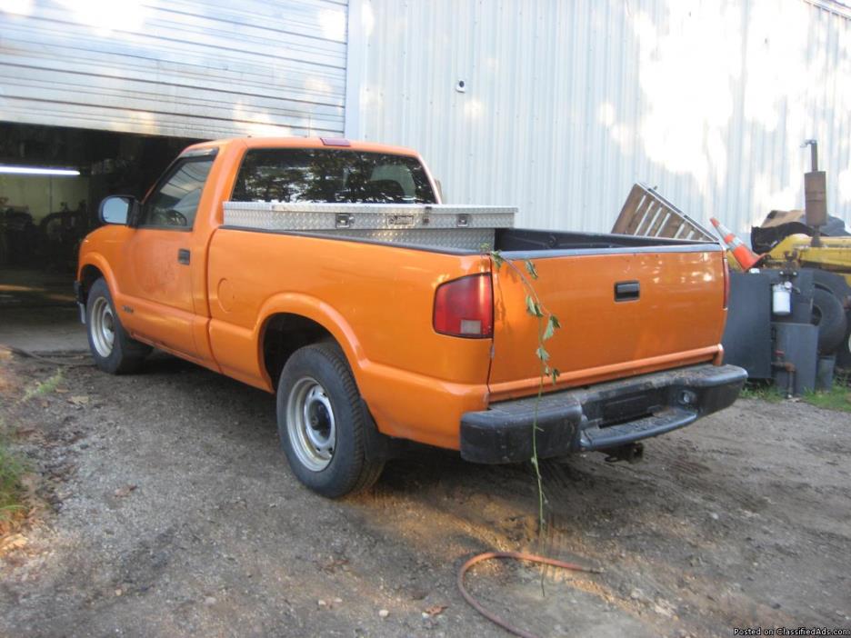 1999 chevy s10 pick up truck, 1