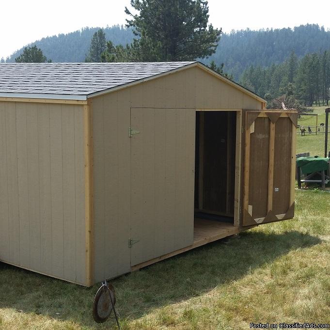 12x24' Gable Shed, 0