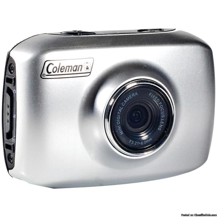 Coleman 5.0 megapixel Hd Waterproof Sports & Action Camera Kit, 0