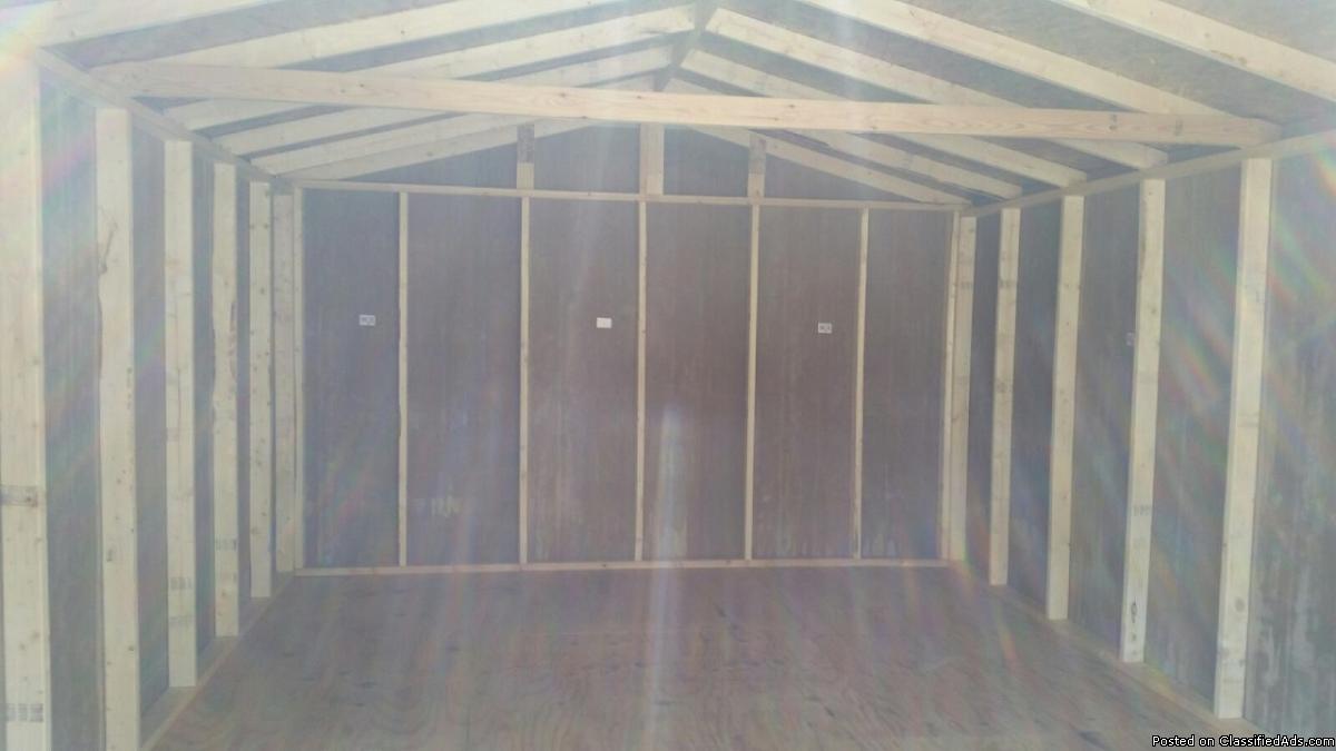 12x24' Gable Shed, 2
