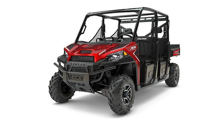 2017 Polaris RANGER CREW XP 1000 EPS Sunset Red