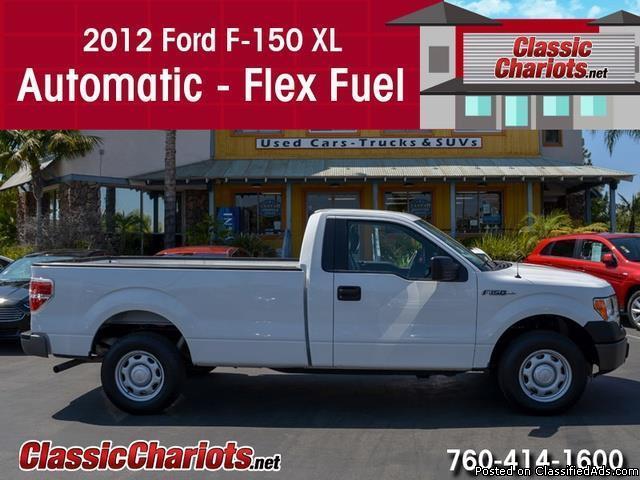 Used Truck Near Me – 2012 Ford F-150 XL with Flex Fuel for Sale in San Diego...
