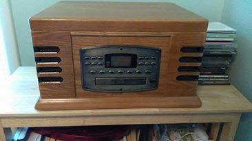 Record Player with Radio, CD, Cassette