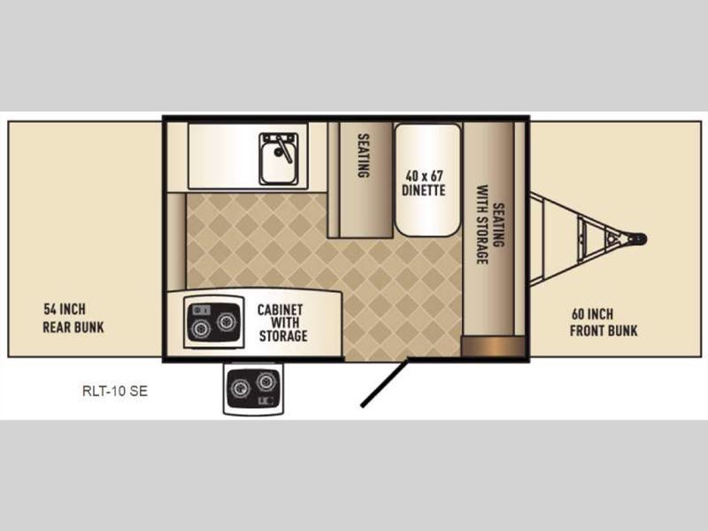 2017 Palomino Real-Lite Tent Campers 10 SE