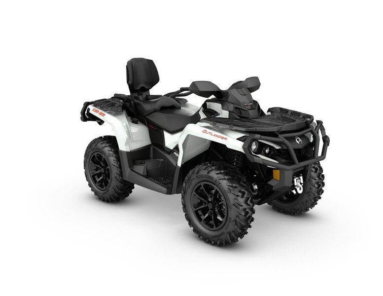 2017 Can-Am Outlander MAX XT 850 Pearl White and Bla