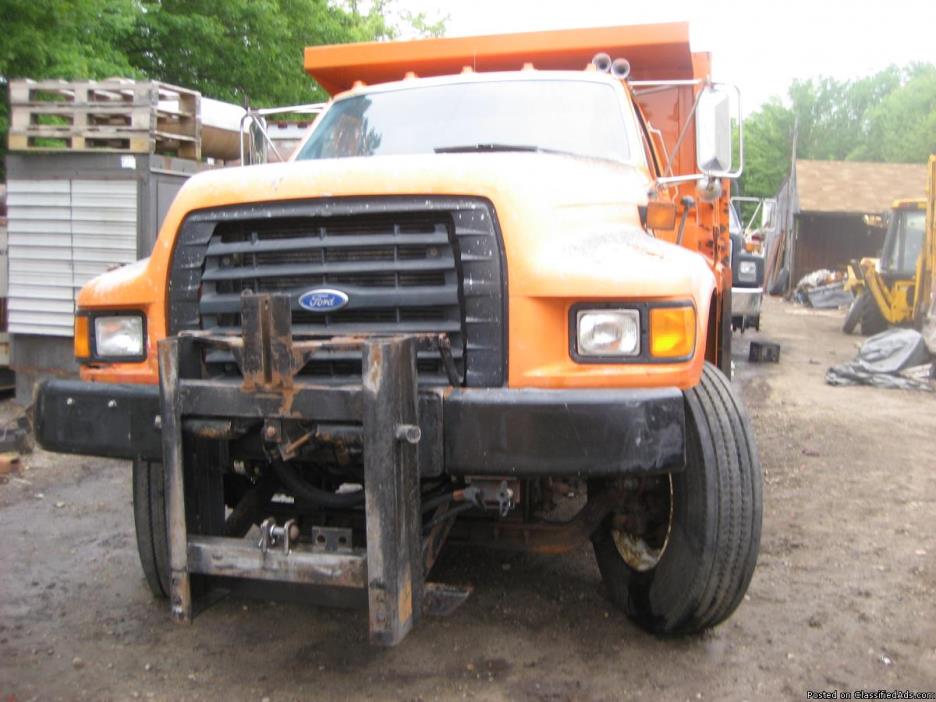 Ford diesel  plow truck