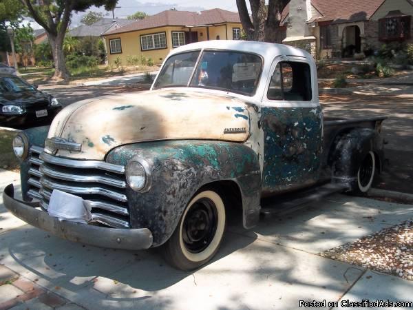 1951 chevy pickup shortbed 3100