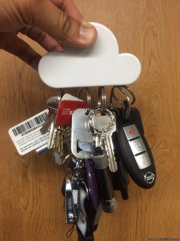 New Hot Original Cloud Shape Magnetic Keychain Key holder Fashion Creative..., 1