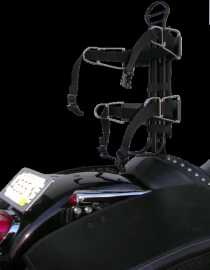 Motorcycle Backrest & Luggage Bracket Combination for Corbin - $175, 1