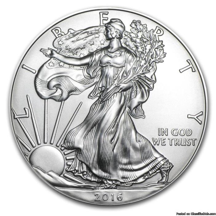 2016 Silver American Eagle (Free), 0