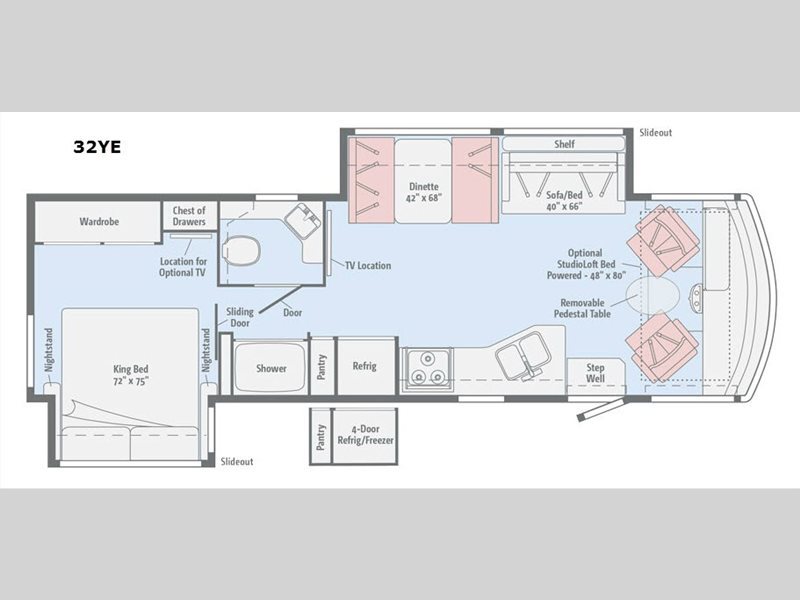 2017 Winnebago Vista 32YE