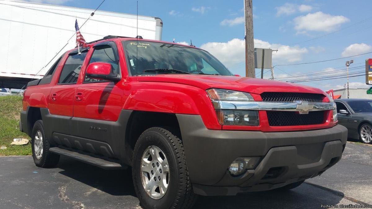 Drive Off In This 2004 Chevy Avalanche Today!
