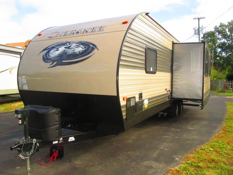 2017 Forest River Cherokee 264L Rear Living Room Slide-out