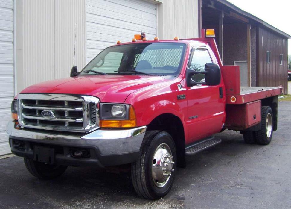 1999 Ford F550xl  Flatbed Dump