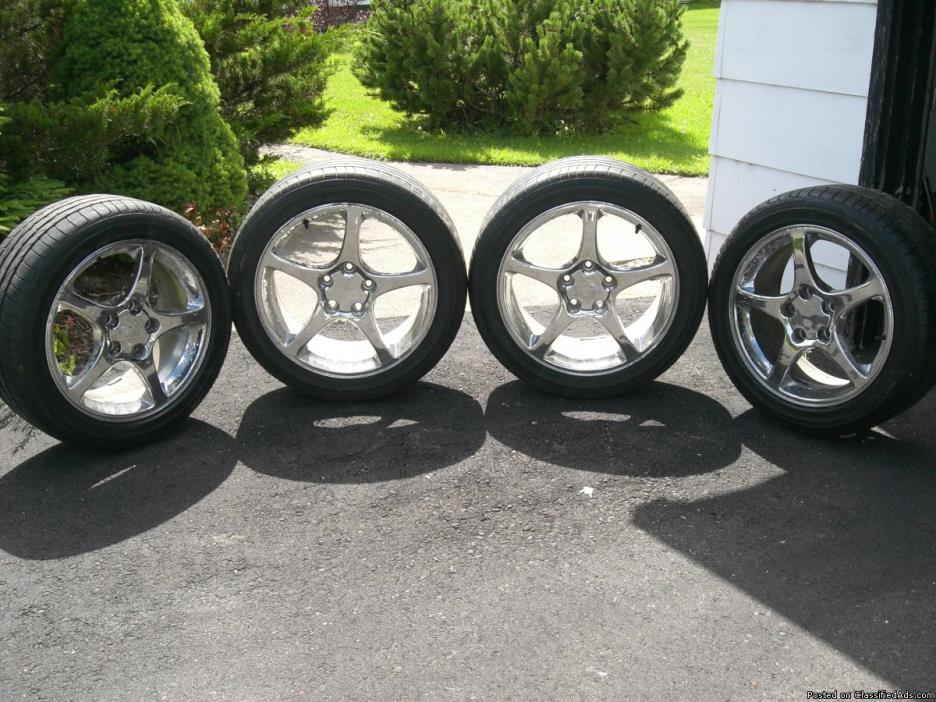 02 Corvette tires/wh., 1