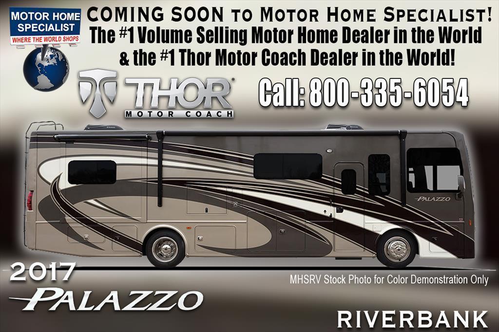 2017  Thor Motor Coach  Palazzo 33.3 Diesel Pusher RV for Sale W