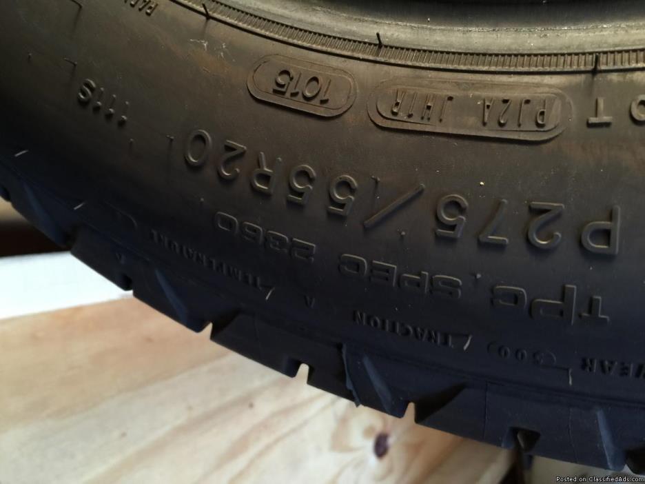 Truck tires 275/55r20, 1