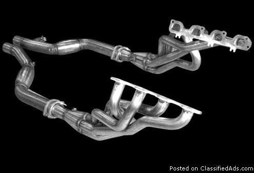 DODGE CHARGER LONG TUBE HEADERS/CATLESS MID PIPES, 0