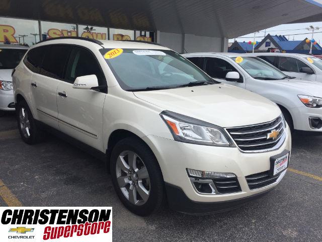 2013 Chevrolet Traverse White Cars for sale