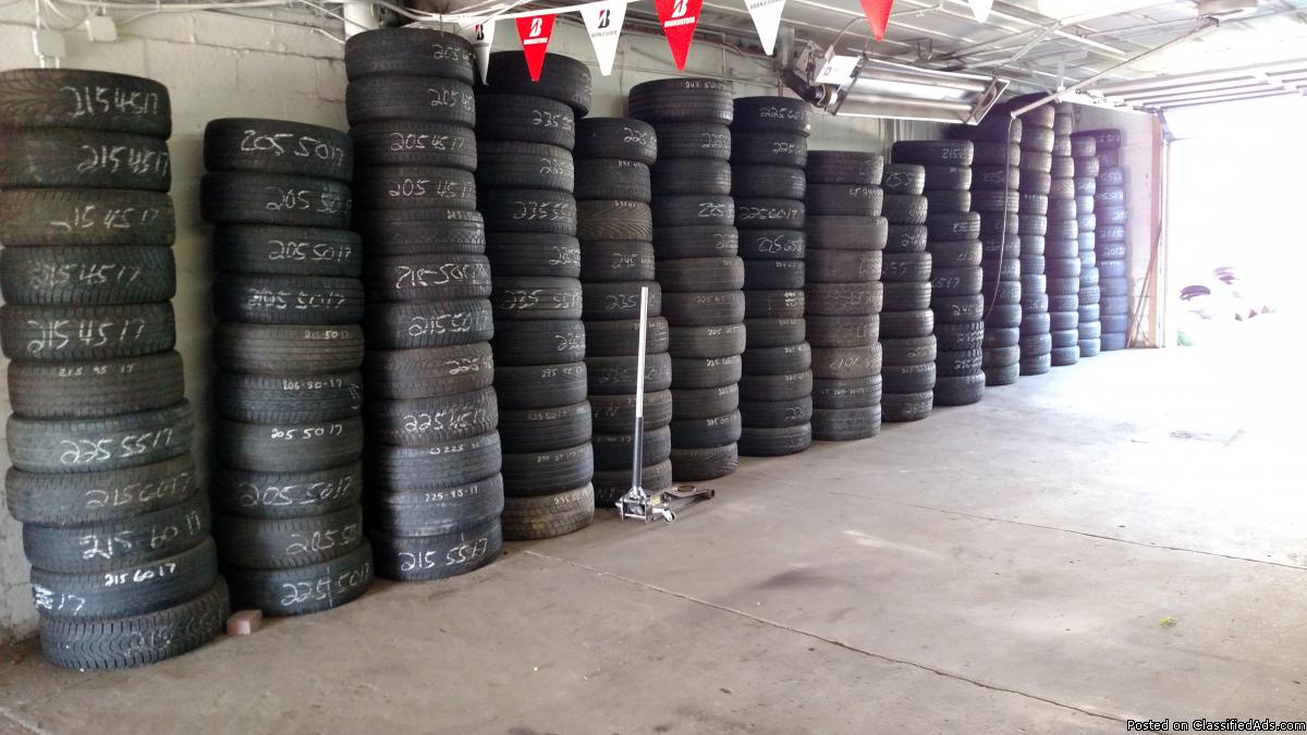 USED TIRES HUGE SELECTION, 0