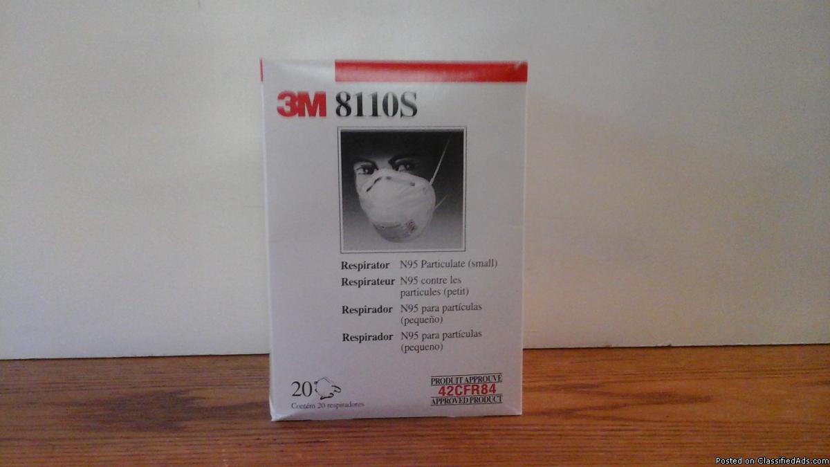 3M Small N95 8110S Disposable Particulate Respirator - $48, 0