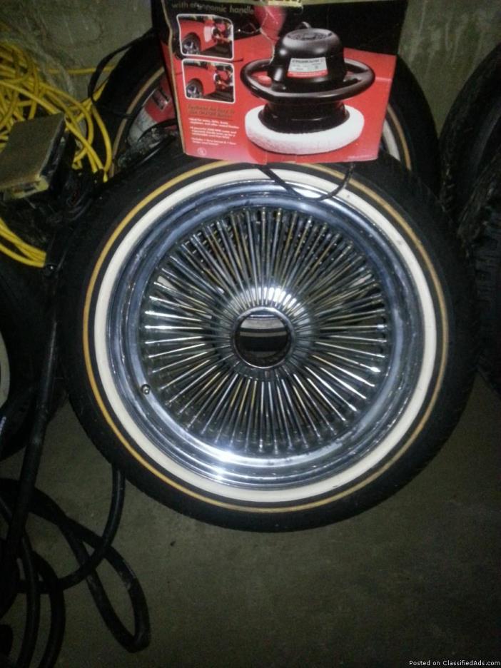 18 inch 150 spoke player wheels with voughs