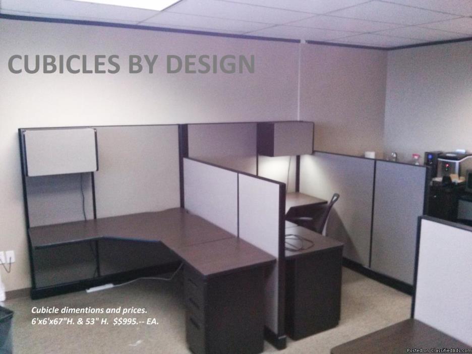 Manager Style Cubicles For Sale, 2