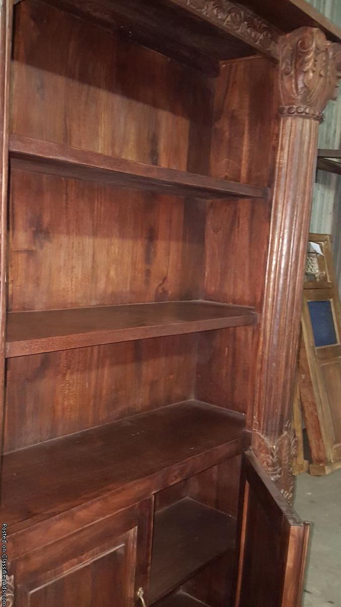 Antique Bookshelf  / Cabinet, 2