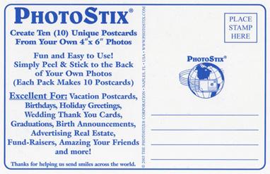 Turn Your Photos Into Instant Postcards with PHOTOSTIX, 1