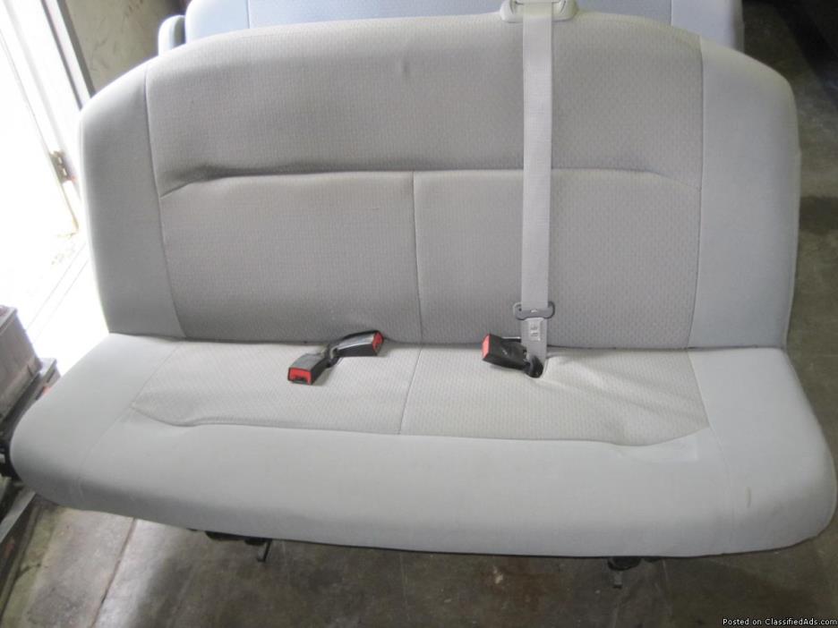 Ford E Series rear seats, 2008 -2014