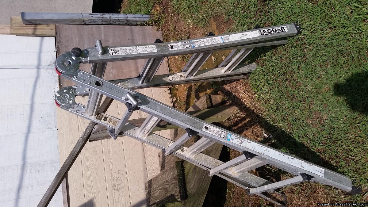 20 ft ext ladder, 1
