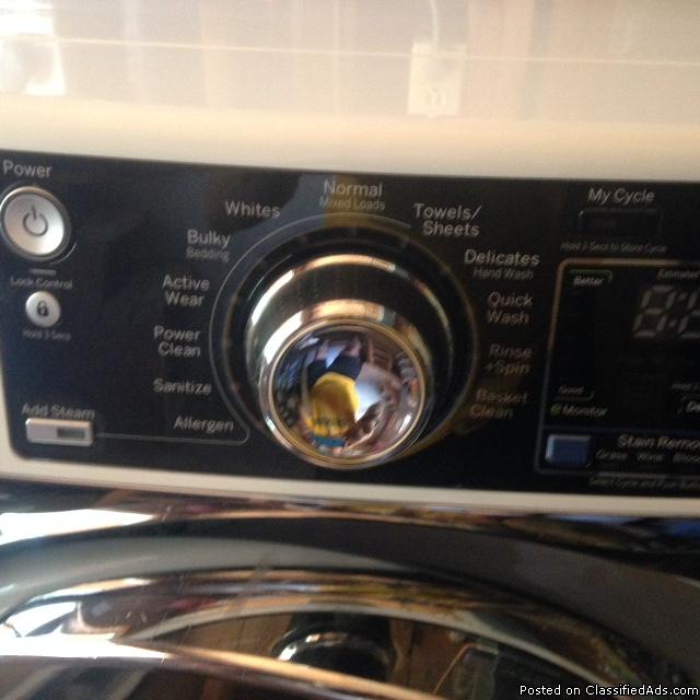 GE High Efficiency Front Load washer for Sale, 1