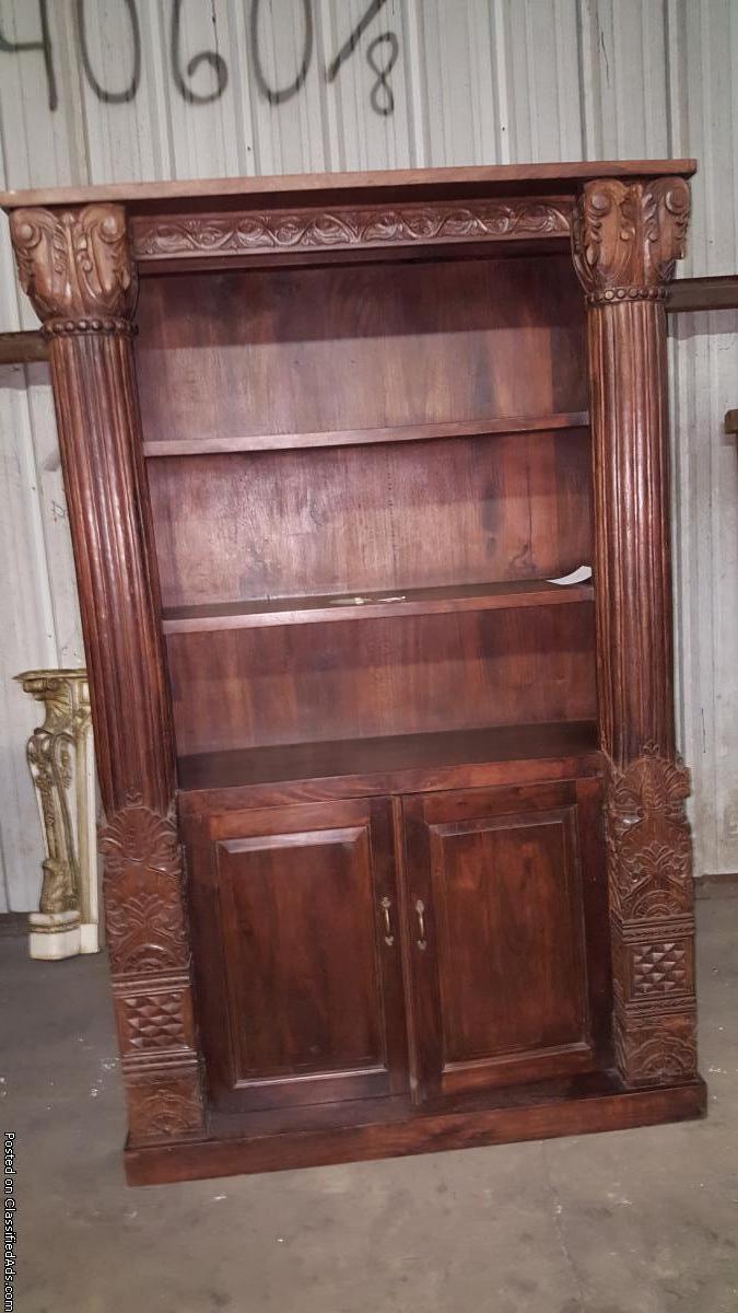 Antique Bookshelf  / Cabinet, 0
