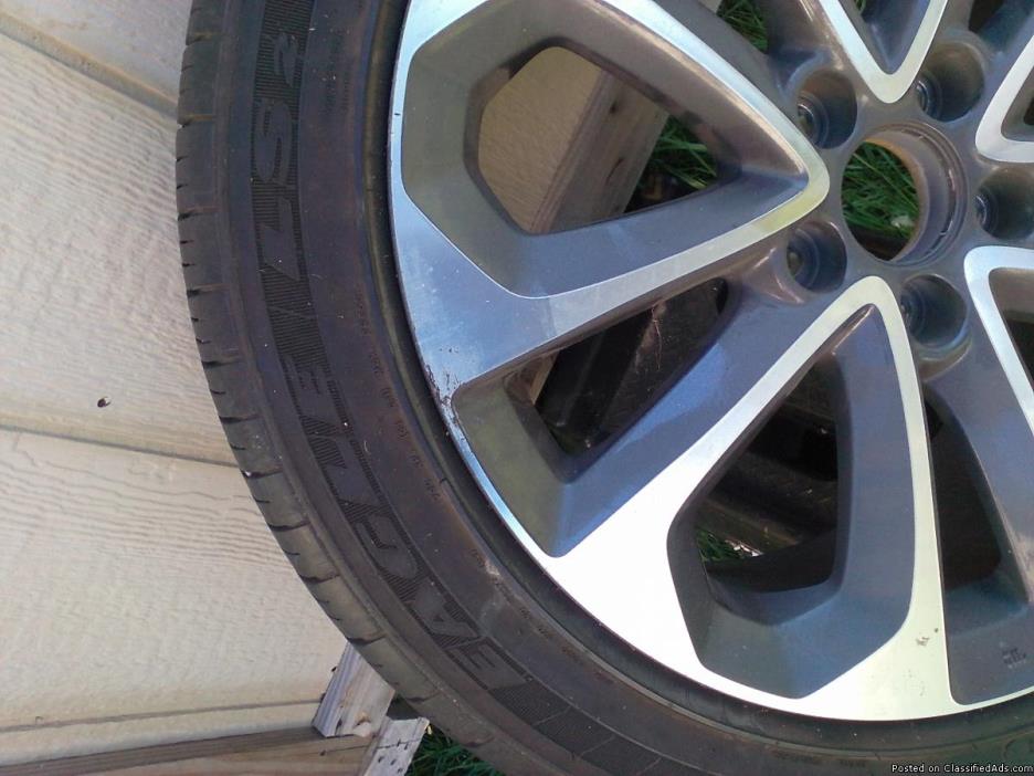 Honda wheel with tire, 1