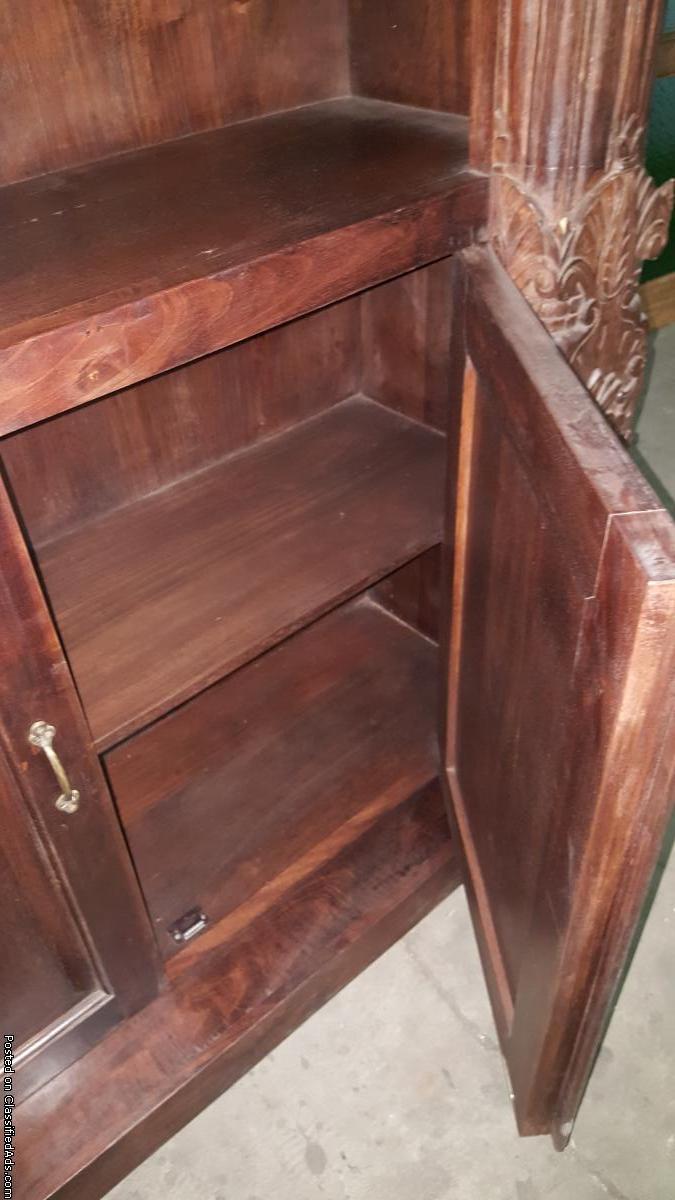 Antique Bookshelf  / Cabinet, 1