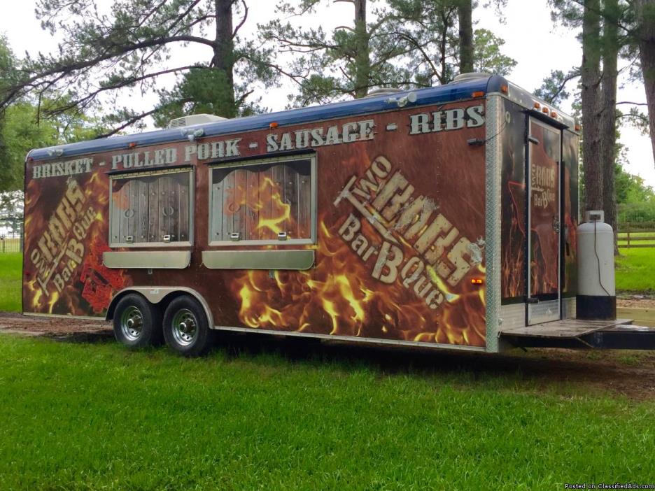 2013 Food Concession Trailer 24' Fully Loaded w high quality appliances