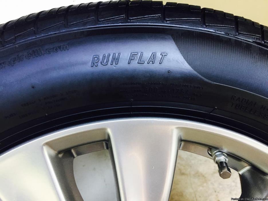 Run Flat Pirelli Cinturato P7 245/50-18 Tire (Set of 4) - $500, 1