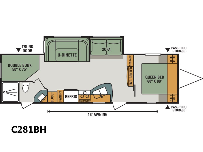 2017 Kz Rv Connect  C281BH