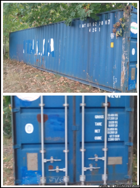 40.FT. Cargo Container, 10FT+++-never used, 0
