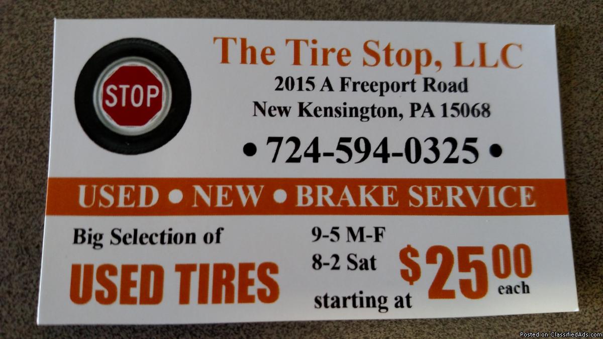 Tires, Tires Tires Used and New