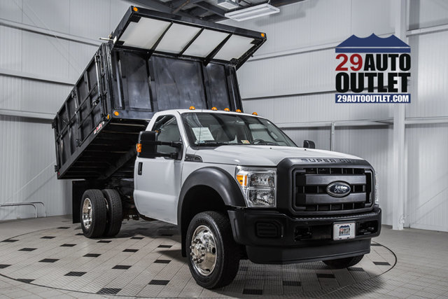 2012 Ford Super Duty F-450 Drw Cab-Chassis  Dump Truck