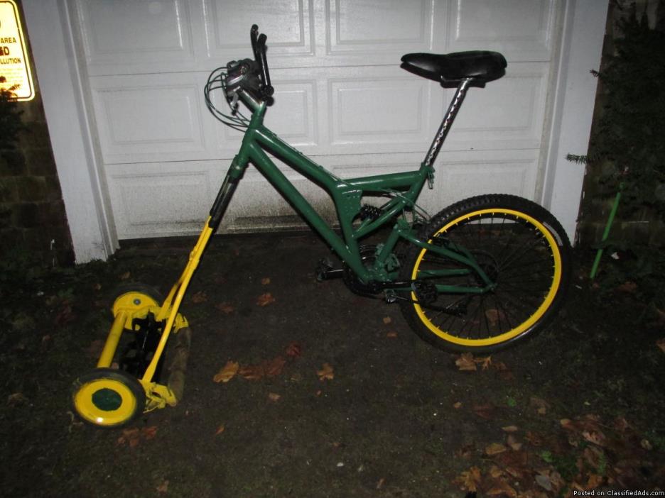 Mower Bike Mongoose Ledge 2.1 by Christopher Metcalfe Creation's & Clemson...
