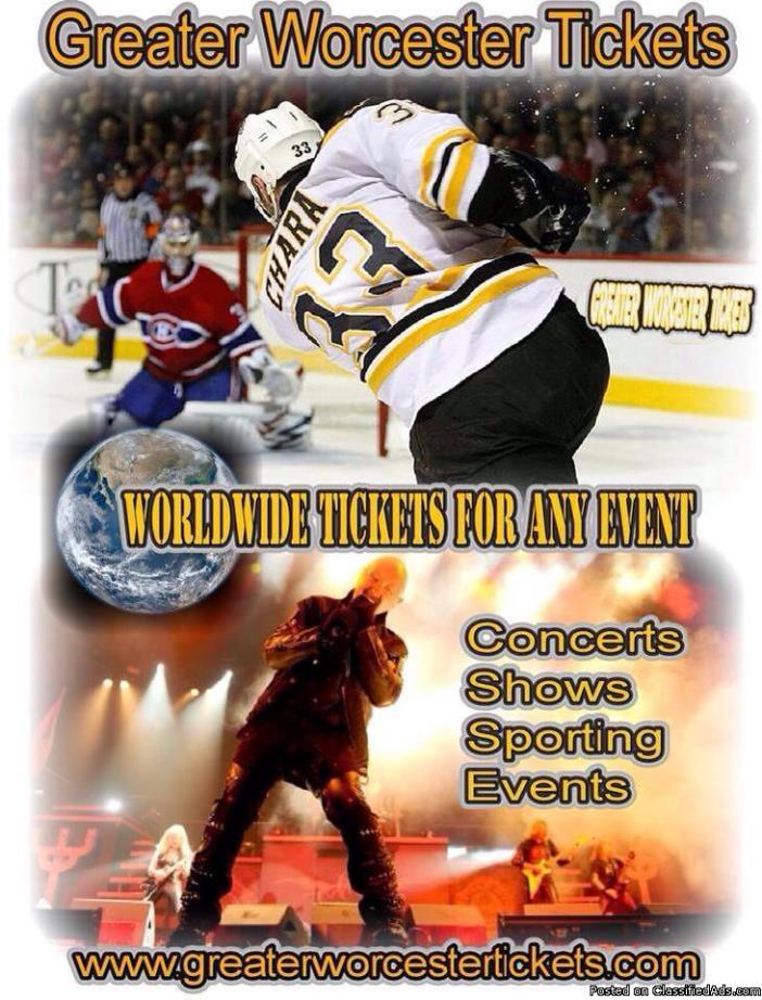 Boston Bruins Tickets At Greater Worcester Tickets, 1