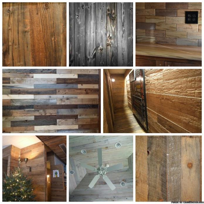 Old Reclaimed Antique Barn Wood Siding Options, Weathered Boards/Planks