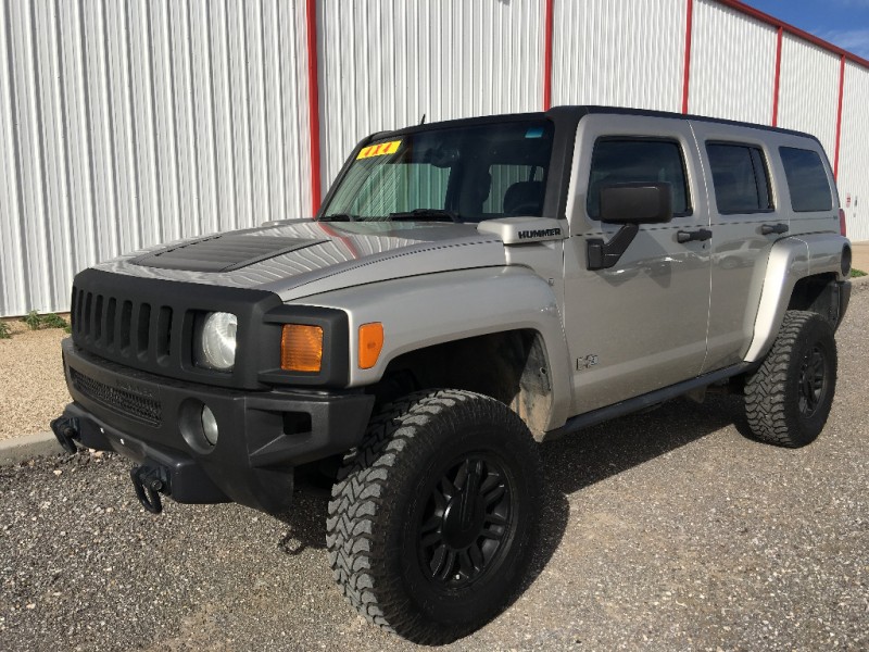 2007 HUMMER H3 4X4, LEATHER, TINT, LIFTED.