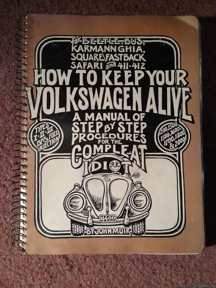 How to Keep Your Volkswagen Alive 1981, 0