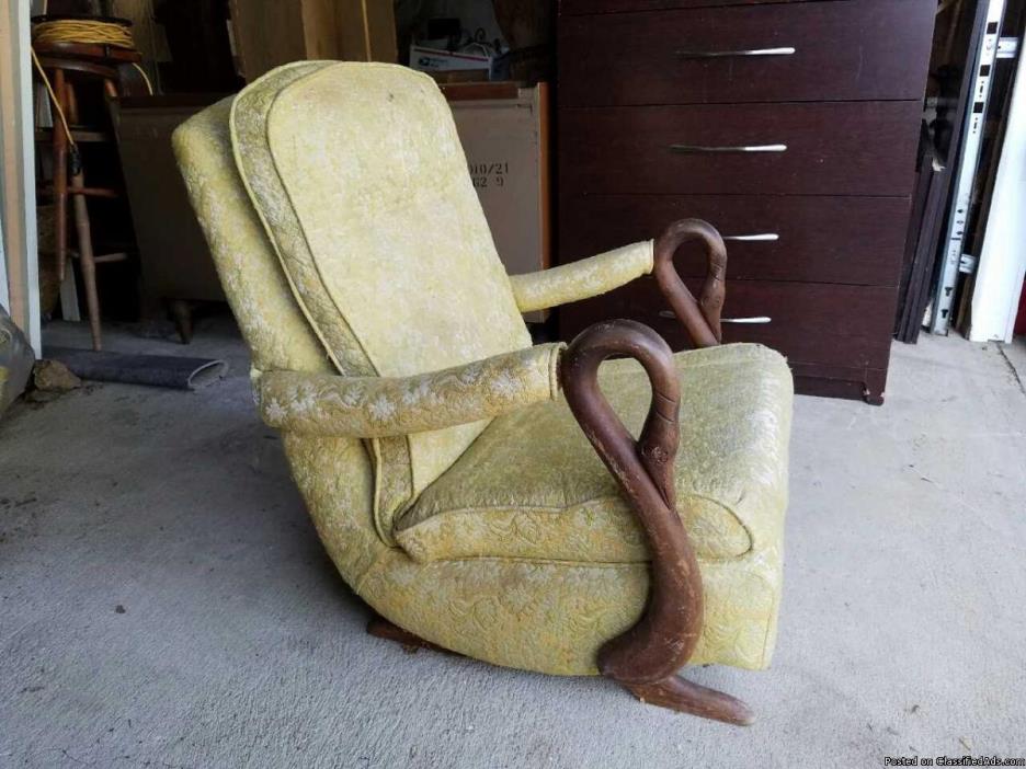 Antique Rocking Chair, 0