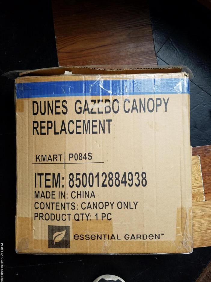 Dunes Gazebo Canopy Replacement Essential Garden, 1